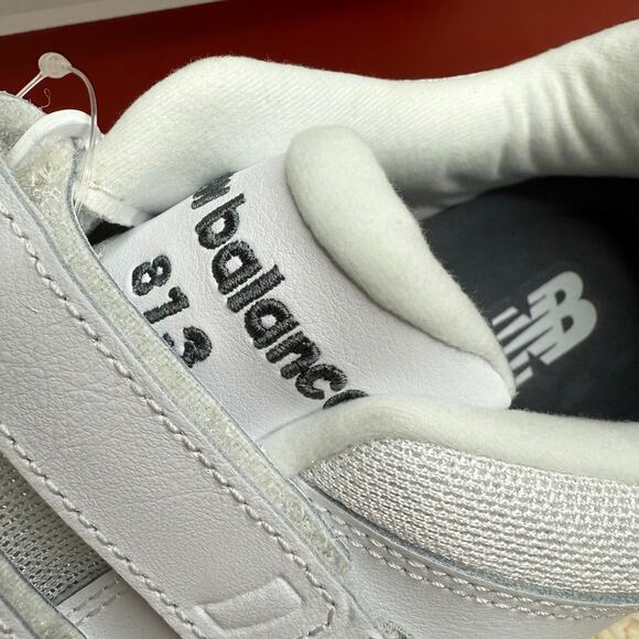 NWT VINTAGE NEW BALANCE Womens 8 WIDE Walking Marche White Athletic Sneaker Shoe - Picture 3 of 11